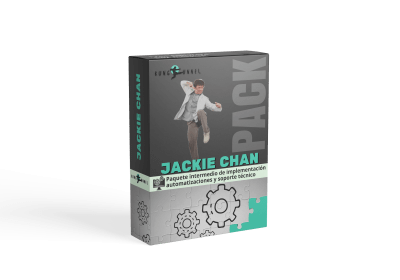 Pack Jackie Chan  automatizaciones de marketing